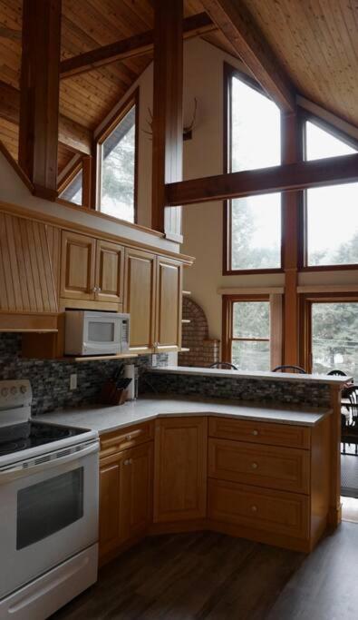 Chalet Style Cottage Near Shawnigan Lake Exterior photo